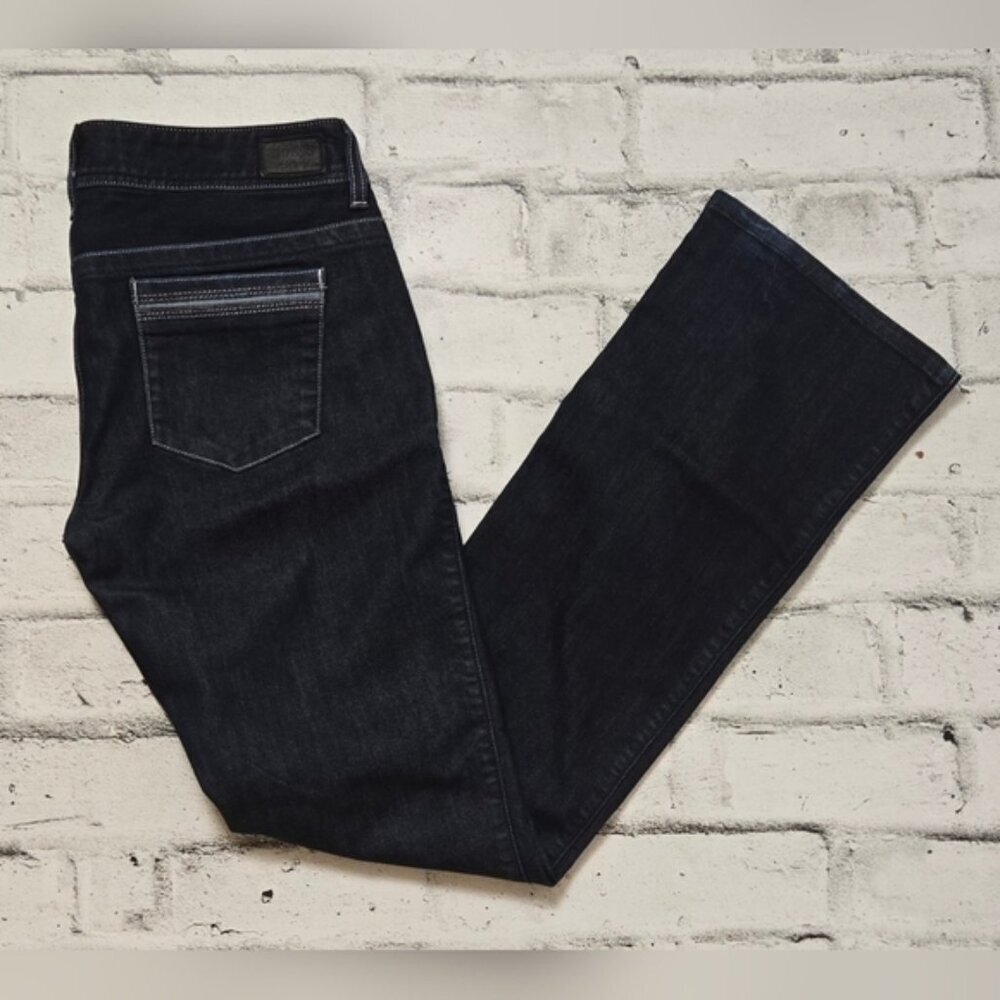 GUESS Los Angeles Daredevil Low Rise Bootcut Jeans Dark Wash 29